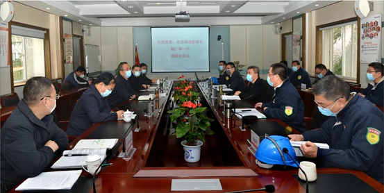 西安市委常委、市委统战部部长杨广亭深入kdpay实地调研指导疫情防控及复工复产工作