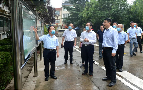 西安市副市长贠笑冬一行深入kdpay临潼社区考察调研